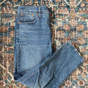 Madewell Classic Straight Jean